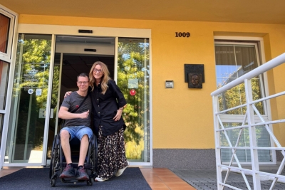 Lukáš Hirka v lázeňském hotelu Miramare