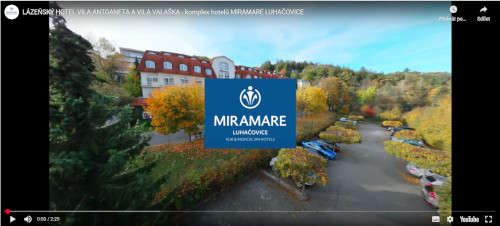 Video - Lázeňské hotely MIRAMARE Luhačovice